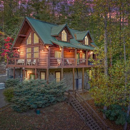 Relaxation Retreat - Pickleball Cabin - Wi-Fi, Fire Pit With Bar, Game Room, Hot Tub, Pool Access - Mins To Pf Sevierville Exterior photo